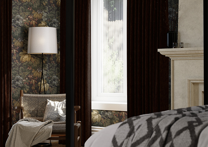 Kent, Chocolate - Made to Measure Curtains - Image 5